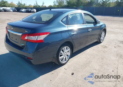 2013 Nissan Sentra Sl z USA, uszkodzony, nr VIN 3N1AB7APXDL699278